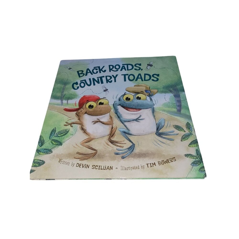 "Back Roads Country Toads" Childrens Book By Devin Scillian & Tim Bowers